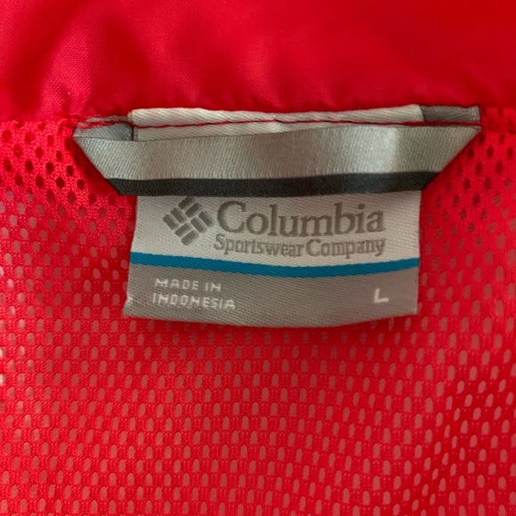 Columbia Hot Pink  Outdoor Jacket size Large EUC - Picture 6 of 8